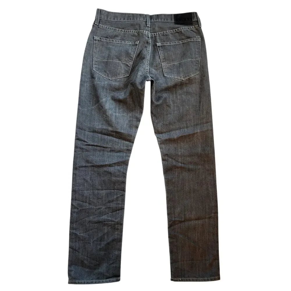 Denizen Levis Mens Tapered Fit Jeans Size 32 X 32 Gray Mid Rise